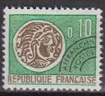 Frankreich MiNr. 1476 Freim.m.Vorausentwertung, Keltische Münze (0,10)