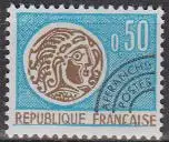 Frankreich MiNr. 1478 Freim.m.Vorausentwertung, Keltische Münze (0,50)