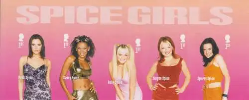 Großbritannien MiNr. Block 170 Spice Girls 