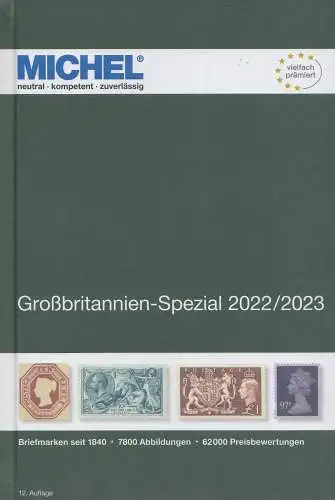 Michel Großbritannien-Spezial 2022/2023, 12. Auflage