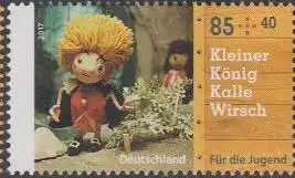 D,Bund MiNr. 3326 Jugend, Augsburger Puppenkiste, Kl.König Kalle Wirsch (85+40)