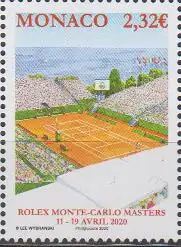 Monaco MiNr. 3487 Tennisturnier Monte-Carlo Rolex Masters