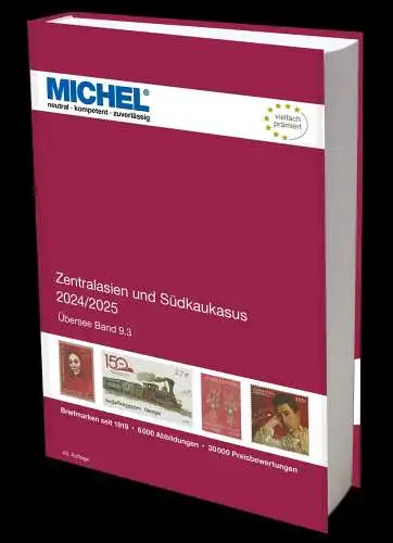 Michel Übersee Katalog, Band 9.3 Zentralasien Südkaukasus 2024/2025 EVT 8.11.24