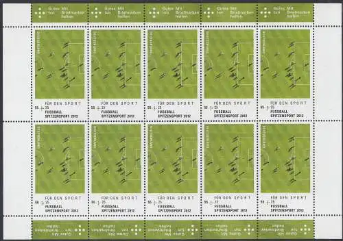 D,Bund Mi.Nr. 2924 Sporthilfe, Fußball - EM 2012 (55+25)