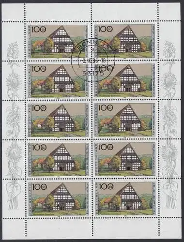 D,Bund Mi.Nr. Klbg. 1886 Wohlf. 96, Bauernhaus Westfal. (m.10x1886)