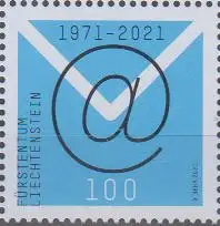 Liechtenstein MiNr. 2025, 50 Jarhe E-Mail