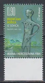 Bosnien-Herz.Kroat. Mi.Nr. 575 Bronzefigur der illyrischen Göttin