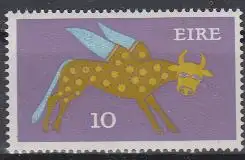 Irland Mi.Nr. 262 XA Freim. Frühe Irische Kunst, Geflügelter Stier