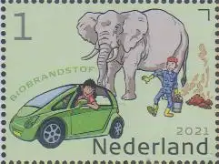 Niederlande Mi.Nr. 4032 Innovationen, Biotreibstoff aus Elefantendung