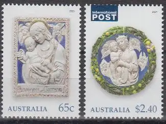 Australien MiNr. 5411-5412 Weihnachten 2021