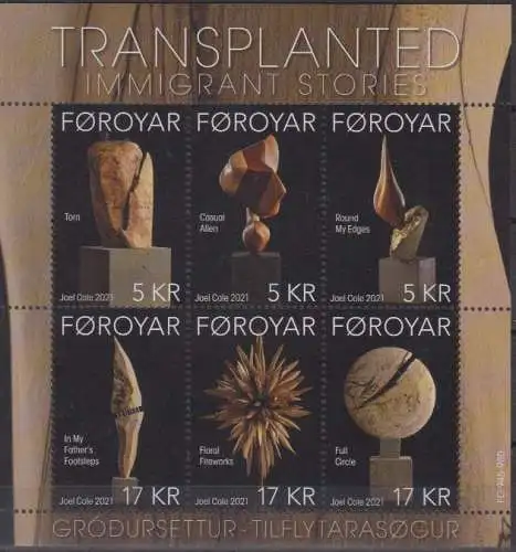 Färöer MiNr. Block 58 Transplanted – Immigrantengeschichten