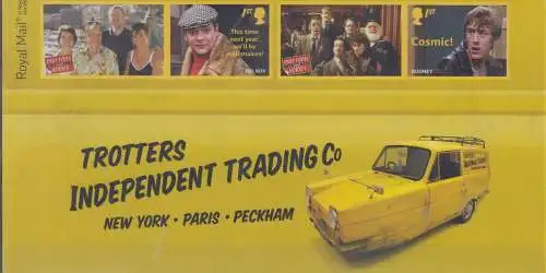 Großbritannien MiNr. 4740-4741 I, 40 Jahre Fernsehserie Only Fools and Horses