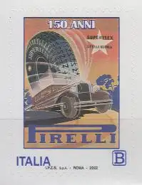 Italien MiNr. 4396, 150 Jahre Reifenhersteller Pirelli