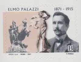 Italien MiNr. 4393, 150. Geburtstag von Elmo Palazzi