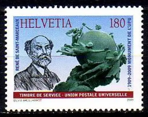 Schweiz UPU Mi.Nr. 22 100 Jahre Weltpostvereinsdenkmal Bern (180)