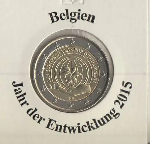 Belgien 2015 Jahr der Entwicklung