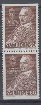 Schweden Mi.Nr. 544 Do/Du 100. Geburtstag von Nathan Söderblom (Paar)