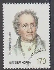 Korea-Süd Mi.Nr. 2022 Johann Wolfgang von Goethe