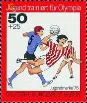 Berlin Mi.Nr. 519 Jugend 76 Handball (50+25)