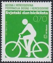 Bosnien-Herz.Kroat. Mi.Nr. 322 Welttag der Radfahrer (0,70)