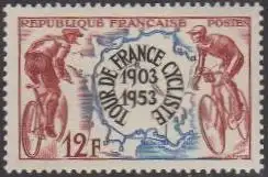 Frankreich MiNr. 977 50Jahre Tour de France (12)