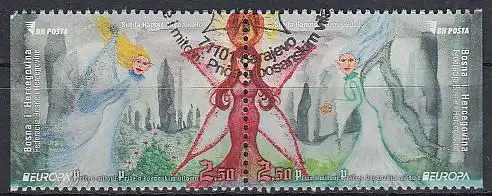 Bosnien-Herz. MiNr. 835-836 D Europa 2022 Geschichten und Mythen (Zdr. teilgez.)