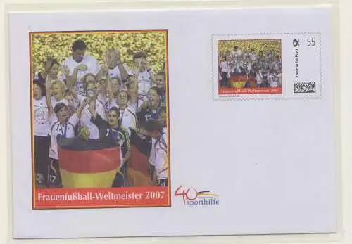 Frauen Fußball - Weltmeister 2007 (Plusbrief)