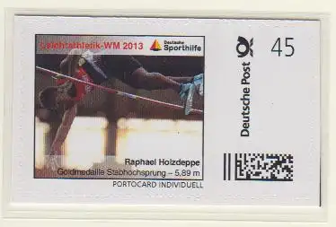 Leichtathletik WM 2013 Raphael Holzdeppe Stabhochsprung (Marke Individuell skl)