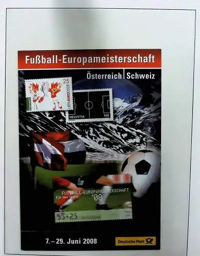 "Sportbelege aus aller Welt", Schwerpunkt Deutschland