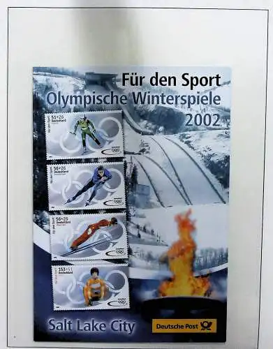 "Sportbelege aus aller Welt", Schwerpunkt Deutschland