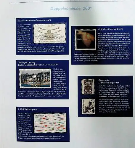 "Der Weg zum Euro auf Briefmarken", Sammlung der Deutschen Post 