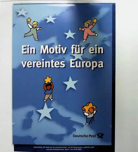 "Der Weg zum Euro auf Briefmarken", Sammlung der Deutschen Post 