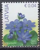 Lettland Mi.Nr. 900 VIII Freim. Blumen, Leberblümchen (Jahreszahl 2022)