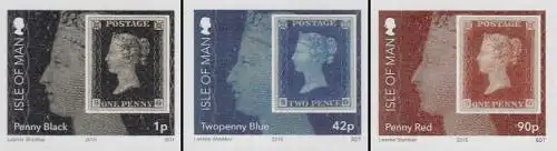 Insel Man Mi.Nr. 2010-12B 175J.Briefmarken, 175J.E-Stanley Gibbons (3 Werte)