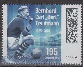 D,Bund Mi.Nr. 3787, 100. Geburtstag Berhard Casr "Bert" Trautmann (195)