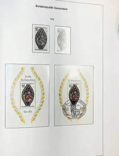 Sammlung Bund 1970 - 79 im KA-BE bi-collect Album, alle Seiten unten abgeb.