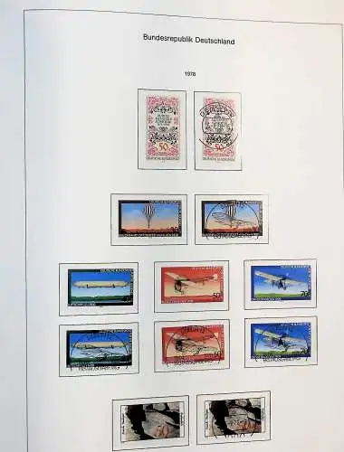 Sammlung Bund 1970 - 79 im KA-BE bi-collect Album, alle Seiten unten abgeb.