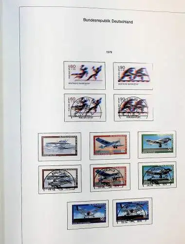 Sammlung Bund 1970 - 79 im KA-BE bi-collect Album, alle Seiten unten abgeb.