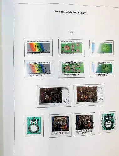Sammlung Bund 1970 - 79 im KA-BE bi-collect Album, alle Seiten unten abgeb.