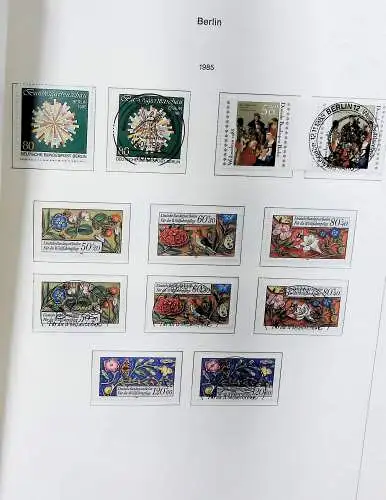 Sammlung Berlin im KA-BE bi-collect--Album, Seiten mit Marken unten abgebildet