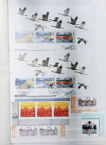 Bund aus 1995 - 97 auf Steckseiten, alle Seiten unten abgebildet