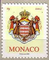 Monaco Mi.Nr. 2934 Freim. Staatswappen, selbstklebend (-)