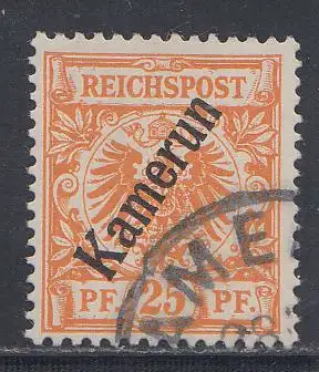 Deutsche Kolonien, Kamerun MiNr 5, "Krone/Adler"