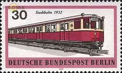 Berlin Mi.Nr. 382 Berl. Verkehrsmittel, Stadtbahn 1932 (30)