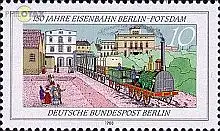 Berlin Mi.Nr. 822 Eisenbahn Berlin-Potsdam, Bahnhof Potsdam (10)