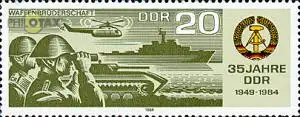 D,DDR Mi.Nr. 2894 35 Jahre DDR, Waffenbrüderschaft (20)