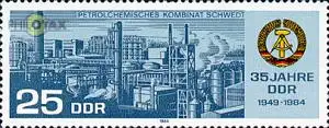 D,DDR Mi.Nr. 2895 35 Jahre DDR, Petrolchemisches Kombinat Schwedt (25)