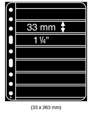  Leuchtturm Vario PLUS Kunststoffhülle, schwarz je 7 Fächer vor- und rückseitig.