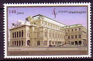 Österreich Mi.Nr. 2808 140 Jahr Wiener Staatsoper (100)