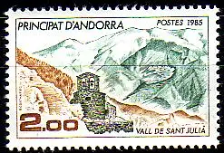 Andorra frz. Mi.Nr. 359 Tourismus, Sant-Julà-Tal (2)